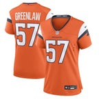 Dre Greenlaw Denver Broncos Nike Women's Team Game Jersey -  Orange