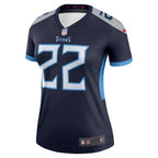 Derrick Henry Tennessee Titans Nike Women's New Legend Jersey - Navy/Light Blue