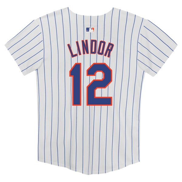Francisco Lindor New York Mets Nike Preschool Home Game Jersey - White