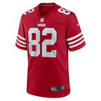 Eric Saubert San Francisco 49ers Nike Team Game Jersey -  Scarlet