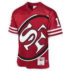 Joe Montana San Francisco 49ers 1990 Throwback Fashion Jersey - Scarlet