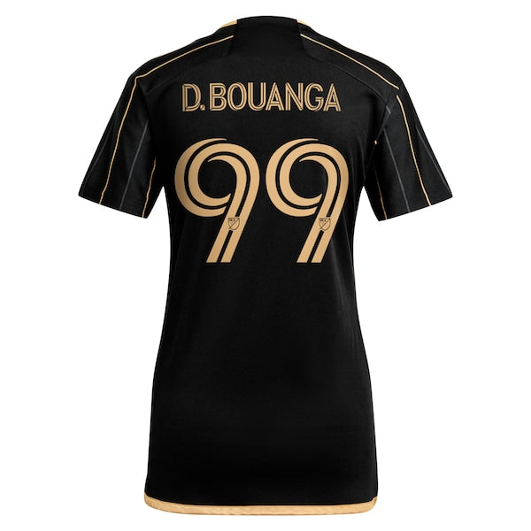 Denis Bouanga LAFC adidas Women's 2024 Primary Replica Player Jersey - Black