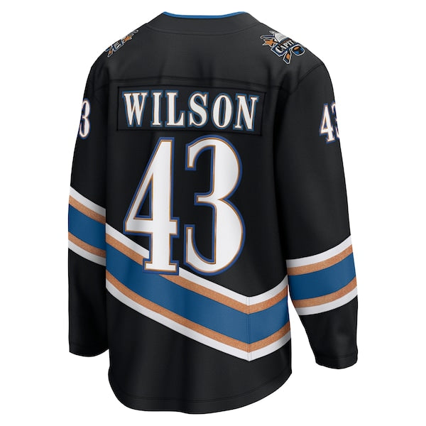 Tom Wilson Washington Capitals  Alternate 50th Anniversary Premier Breakaway Player Jersey - Black