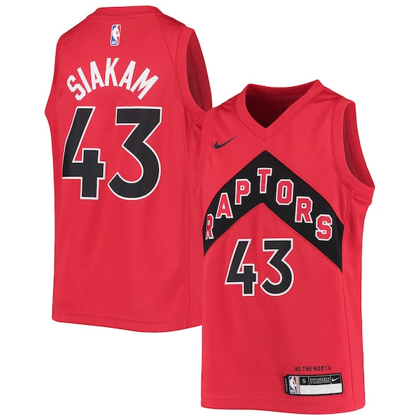 Pascal Siakam Toronto Raptors Nike Youth Swingman Jersey - Icon Edition - Red/White