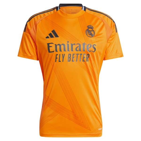 Kylian Mbappé Los Merengues adidas 2024/25 Away Replica Player Jersey - Orange