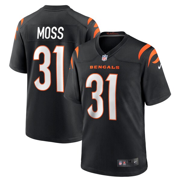 Zack Moss Cincinnati Bengals Nike  Game Jersey -  Black