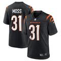 Zack Moss Cincinnati Bengals Nike  Game Jersey -  Black