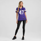Jake McQuaide Minnesota Vikings Nike Women's  Game Jersey -  Purple