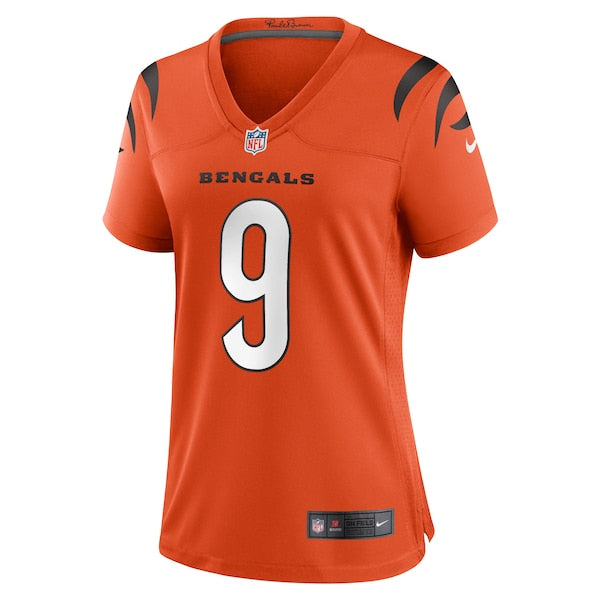 Joe Burrow Cincinnati Bengals Nike Women's Game Jersey - Orange/Black