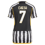 Federico Chiesa Juventus adidas Women's 2023/24 Home Replica Player Jersey - Black