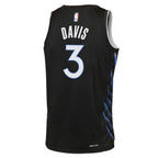 Anthony Davis Dallas Mavericks Nike Youth 2025/26 City Edition Swingman Jersey - Black