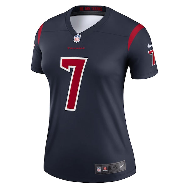 C.J. Stroud Houston Texans Nike Women's  Legend Jersey - Navy/Red