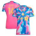 Mark-Anthony Kaye Toronto FC adidas 2024 The Energy Kit Authentic Player Jersey - Pink