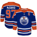 Connor McDavid Edmonton Oilers Preschool Home Replica Player Jersey - Royal