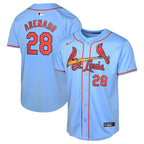 Nolan Arenado St. Louis Cardinals Nike Youth Alternate Limited Player Jersey – Light Blue
