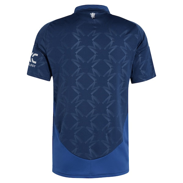 Manchester United adidas 2024/25 Away Replica Jersey - Navy