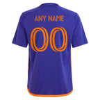 Houston Dynamo FC adidas Youth 2024 Still Holdin' Replica Custom Jersey – Purple