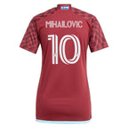 Djordje Mihailovic Colorado Rapids adidas Women's 2024 One Flag Kit Replica Player Jersey - Burgundy