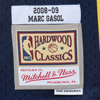 Marc Gasol Memphis Grizzlies  2008/09 Hardwood Classics Swingman Throwback Jersey - Navy