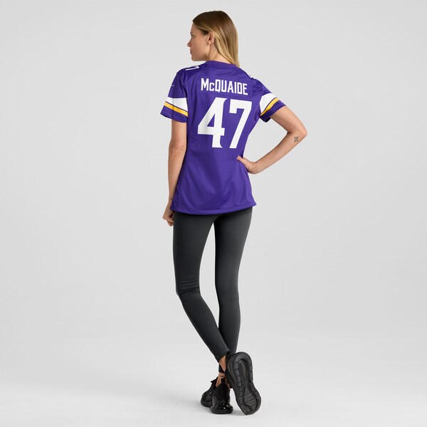 Jake McQuaide Minnesota Vikings Nike Women's  Game Jersey -  Purple