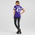 Jake McQuaide Minnesota Vikings Nike Women's  Game Jersey -  Purple