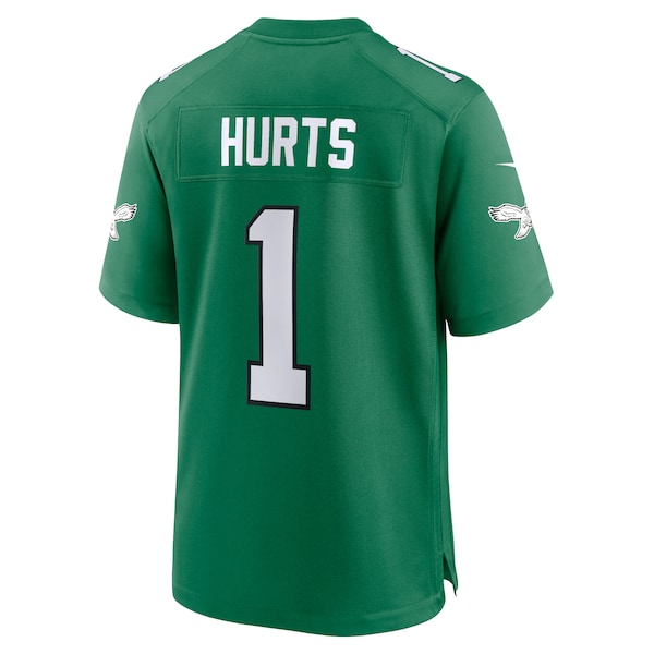 Jalen Hurts Philadelphia Eagles Nike Alternate Game Player Jersey - Kelly Green/Green