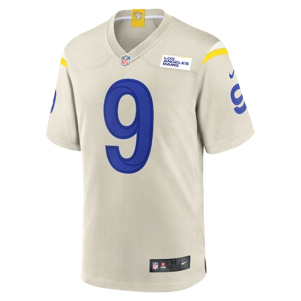 Matthew Stafford Los Angeles Rams Nike Game Jersey - Bone/White