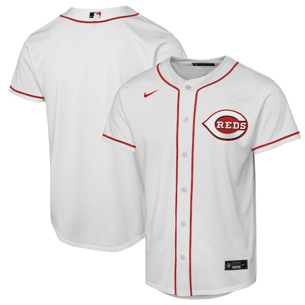 Cincinnati Reds Nike Youth Home Replica Jersey - White