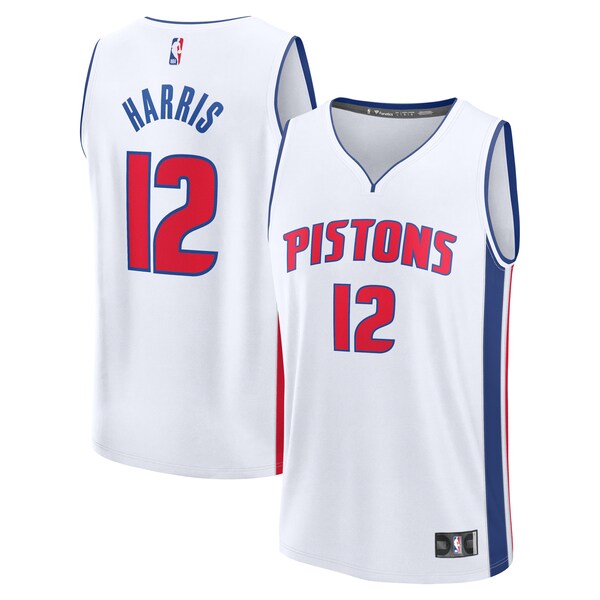 Tobias Harris Detroit Pistons  Youth Fast Break Replica Player Jersey - Association - White Edition