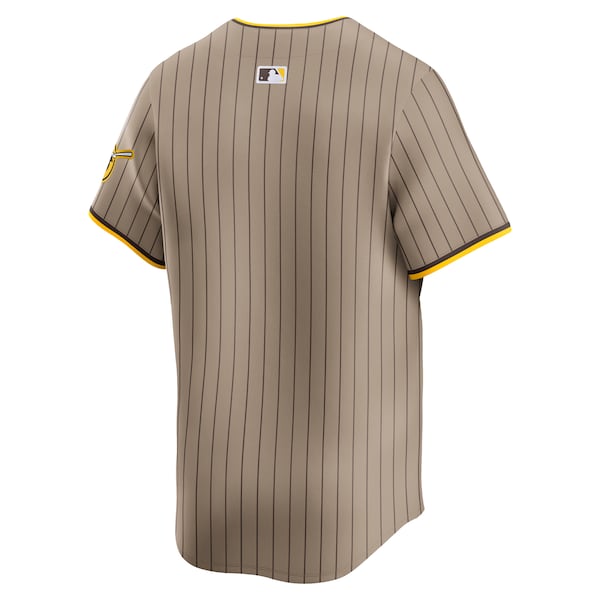San Diego Padres Nike Alternate Limited Jersey - Sand