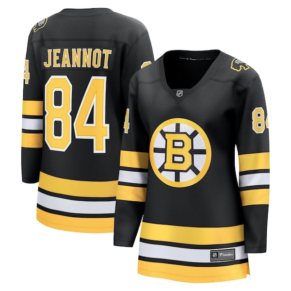 Tanner Jeannot Boston Bruins  Women's Home Breakaway Player Jersey - Black