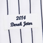 Derek Jeter New York Yankees 2014 Cooperstown Collection Authentic Throwback Jersey - White
