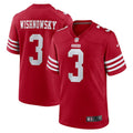 Mitch Wishnowsky San Francisco 49ers Nike  Game Jersey -  Scarlet