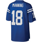Peyton Manning Indianapolis Colts Big & Tall 1998 Retired Player Replica Jersey - Royal
