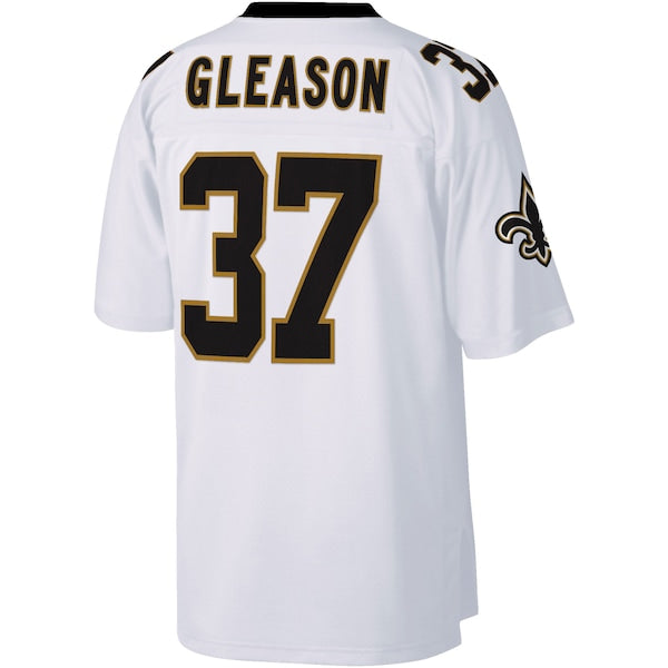 Steve Gleason New Orleans Saints Big & Tall 2006 Retired Player Replica Jersey - White