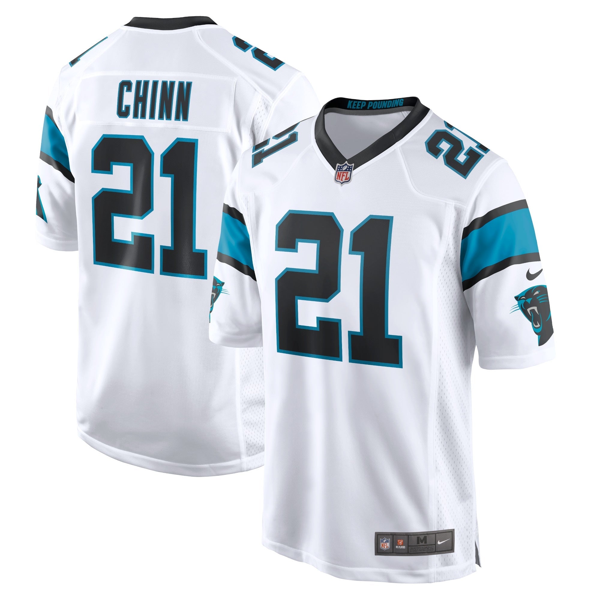 Jeremy Chinn Carolina Panthers Nike Game Jersey - Blue/Black/White