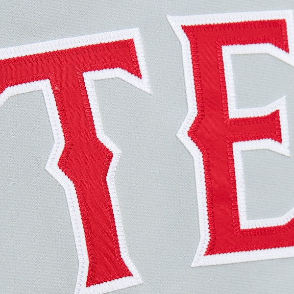 Ivan RodriguezTexas Rangers 1994 Cooperstown Collection Authentic Dark Jersey - Gray