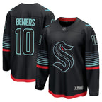 Matty Beniers Seattle Kraken  Alternate Breakaway Player Jersey - Black