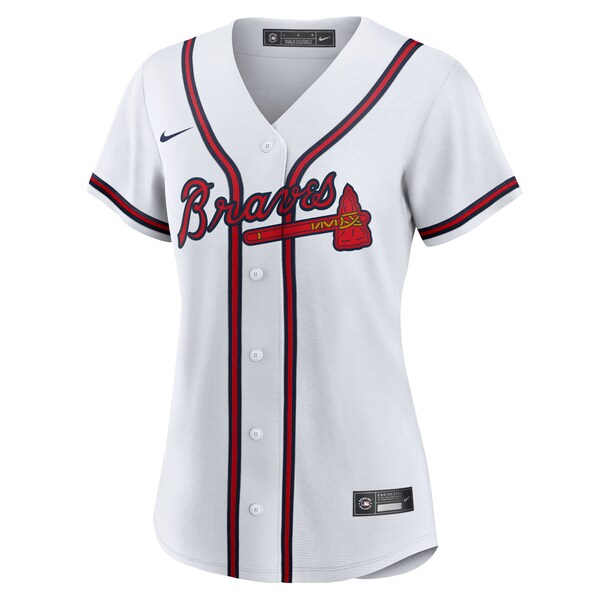 Spencer Schwellenbach Atlanta Braves Nike Women's Home Replica Jersey - White