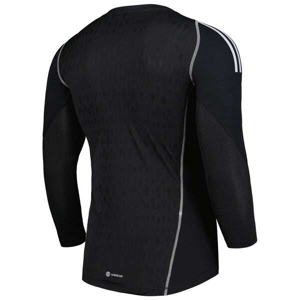 Seattle Sounders FC adidas 2024 Goalkeeper Long Sleeve Replica Jersey - Black