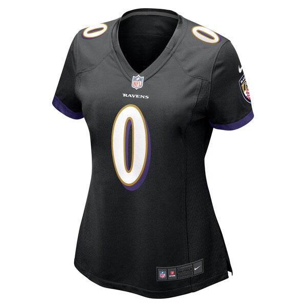 Roquan Smith Baltimore Ravens Nike Women's Team Game Jersey - Black/Purple