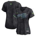 Tampa Bay Rays Nike Women's 2024 City Connect Limited Jersey - Charcoal