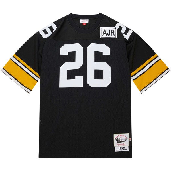 Rod Woodson Pittsburgh Steelers 1988 Authentic Throwback Retired Player Jersey - Black