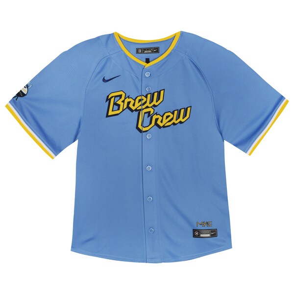 Christian Yelich Milwaukee Brewers Nike Toddler City Connect Limited Player Jersey - Powder Blue