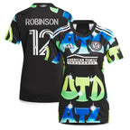 Miles Robinson Atlanta United FC adidas Women's 2024 The 404 Replica Player Jersey - Black