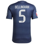 Jude Bellingham Los Merengues adidas 2025/26 Away Authentic Player Jersey - Blue