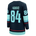 Kaapo Kakko Seattle Kraken  Women's Home Breakaway Player Jersey - Deep Sea Blue