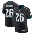Saquon Barkley Philadelphia Eagles Nike Alternate Game Jersey -  Black/Green/Kelly Green/White