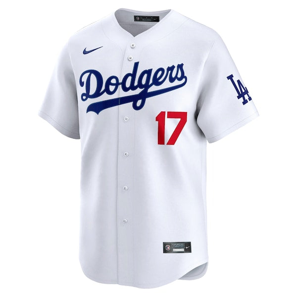 Shohei Ohtani Los Angeles Dodgers Nike Home Limited Kanji Player Jersey - White