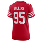 Alfred Collins San Francisco 49ers Nike Women's Team Game Jersey -  Scarlet